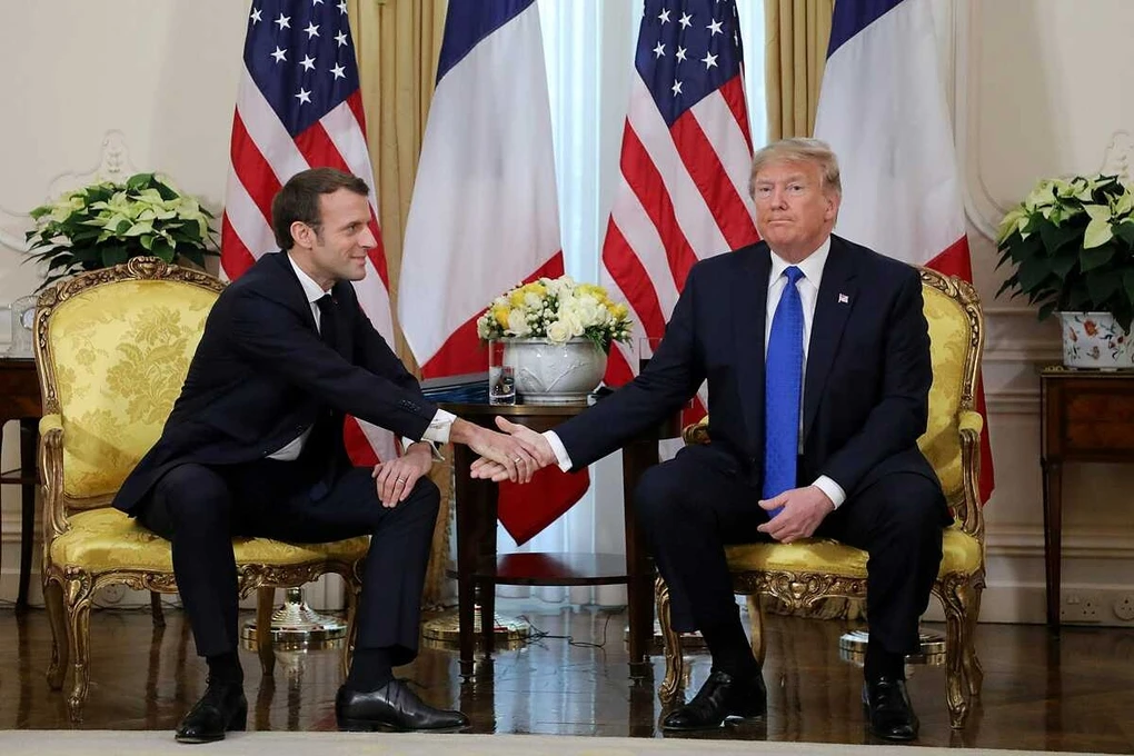 Trump gọi nhầm Tổng thống Macron là 'thủ tướng' ảnh 1