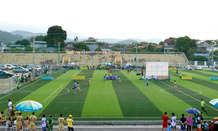 Các trận đấu diễn ra hấp dẫn. Các trận đấu diễn ra hấp dẫn.