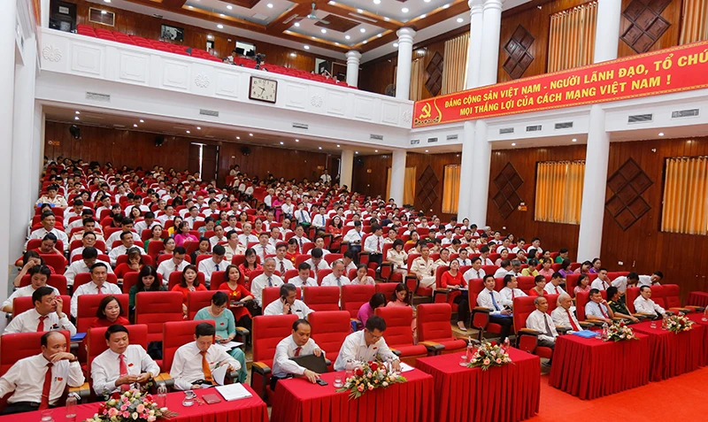 Đại biểu dự Đại hội.