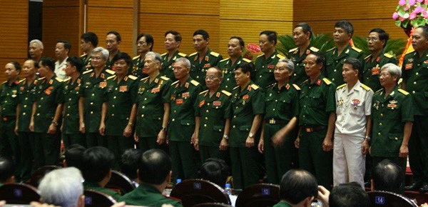 Lễ ra mắt Ban liên lạc Cựu chiến binh toàn quốc Mặt trận Vị Xuyên.