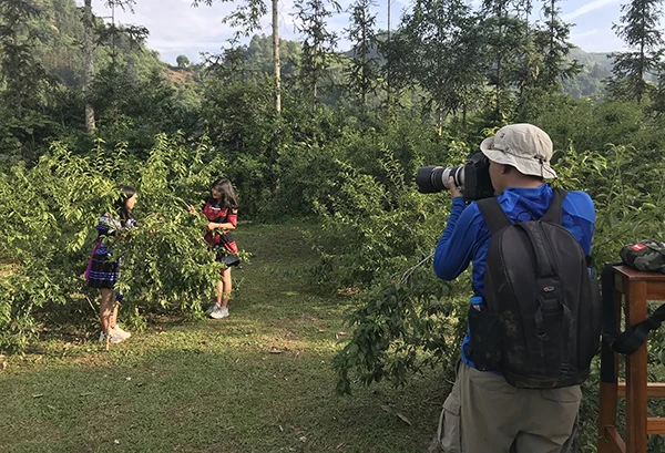 Vườn mận Bắc Hà thu hút du khách ảnh 5