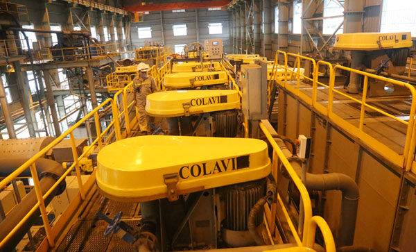 Nhộn nhịp sản xuất ở Chi nhánh Mỏ tuyển đồng Sin Quyền ảnh 7 Nhộn nhịp sản xuất ở Chi nhánh Mỏ tuyển đồng Sin Quyền ảnh 7