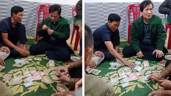 Hình ảnh ông Dũng trên mạng.