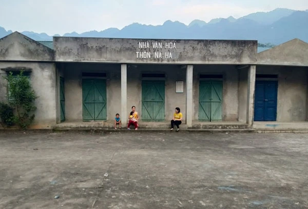 Nhà văn hóa thôn Na Hạ, xã Lùng Vai (Mường Khương) được mở rộng.