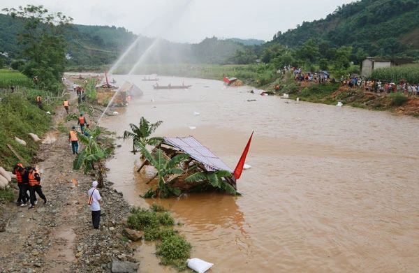 Diễn tập phòng, chống báo lũ cấp tỉnh năm 2019.