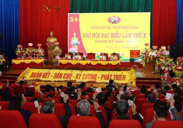 Quang cảnh đại hội.