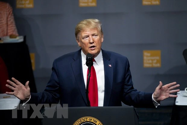 Tổng thống Trump từng tuyên bố sẽ ngừng tài trợ cho WHO.