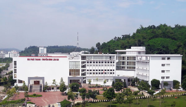 Trụ sở Đài Phát thanh - Truyền hình Lào Cai.