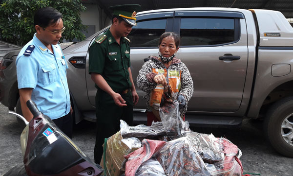 Hải quan Lào Cai phát hiện và xử lý nhiều vụ buôn lậu.