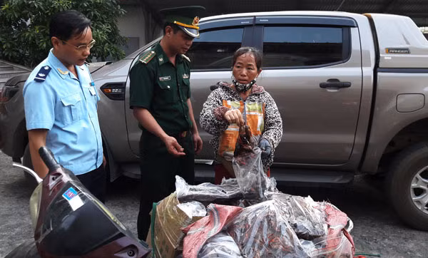 Hải quan Lào Cai phát hiện và xử lý nhiều vụ buôn lậu.