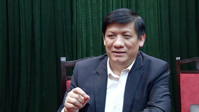Thứ trưởng Bộ Y tế Nguyễn Thanh Long.