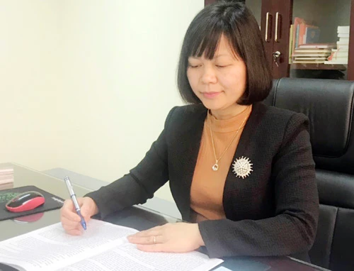 Bà Trần Thị Chinh.