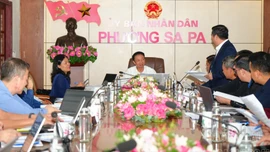 Thường trực HĐND tỉnh Lào Cai giám sát công tác thu ngân sách và giải ngân vốn đầu tư công tại phường Sa Pa