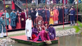 Tái hiện Tết cung đình Thăng Long xưa và các nghi lễ "tống cựu nghinh tân"