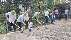 Một số địa phương phát động phong trào xây dựng đường giao thông nông thôn năm 2026