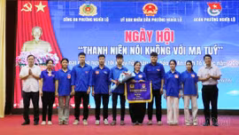 Phường Nghĩa Lộ tổ chức Ngày hội “Thanh niên nói không với ma túy”