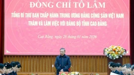 Tổng Bí thư Tô Lâm: Cao Bằng sẽ biến lợi thế đặc thù thành động lực phát triển thực chất