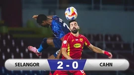 Kết quả Selangor 2-0 CAHN: Đại diện V.League bị loại khỏi giải Đông Nam Á