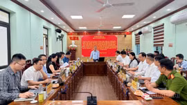 Đoàn giám sát số 03 Tỉnh ủy Lào Cai làm việc tại xã Hợp Thành