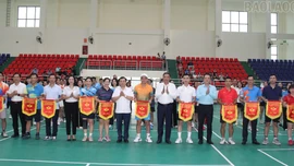 Khai mạc Giải Pickleball chào mừng thành công Đại hội Đảng bộ Các cơ quan Đảng tỉnh