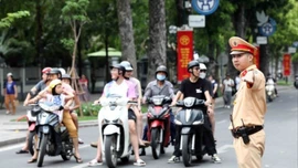 Phân luồng giao thông phục vụ Đại hội Thi đua yêu nước toàn quốc lần thứ XI