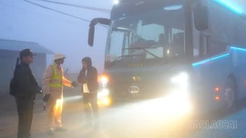 Cảnh báo an toàn giao thông tuyến đường lên Sa Pa