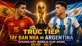 TRỰC TIẾP bóng đá Tây Ban Nha vs Argentina (2h00 ngày 20/7): Liệu Bò tót có thể soán ngôi vương?