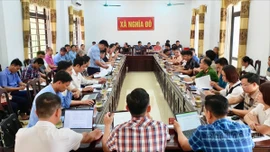 Hội nghị Ban Chấp hành Đảng bộ xã Nghĩa Đô lần thứ V