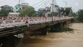 Lũ trên sông Cầu khả năng đạt đỉnh trên báo động 3, nguy cơ ngập lụt diện rộng