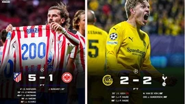Atletico, Inter và Marseille cùng thắng đậm, Tottenham chật vật kiếm trận hoà