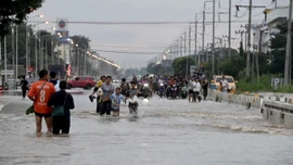 Hơn 470.000 người bị ảnh hưởng vì lũ lụt nghiêm trọng ở Thái Lan