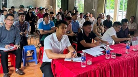 Tổ đại biểu số 1 HĐND xã Trịnh Tường tiếp xúc cử tri