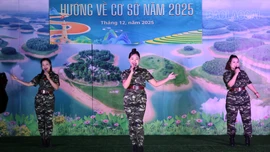 Tuyên truyền lưu động nhân kỷ niệm 81 năm Ngày thành lập Quân đội nhân dân Việt Nam