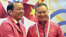 Đoàn thể thao Việt Nam dự SEA Games 33 nhận "thưởng nóng"