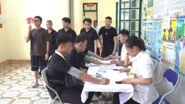 Xã Phúc Khánh: 112 công dân tham gia khám sơ tuyển nghĩa vụ quân sự năm 2026
