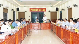 Phường Âu Lâu tháo gỡ vướng mắc giải phóng mặt bằng Khu công nghiệp Trấn Yên