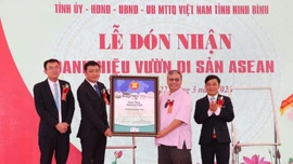 Vườn Quốc gia Xuân Thủy đón nhận danh hiệu Vườn di sản ASEAN