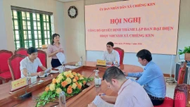 Thành lập Ban đại diện Hội đồng Quản trị Ngân hàng Chính sách xã hội xã Chiềng Ken