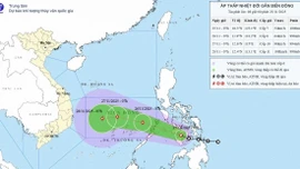 Áp thấp nhiệt đới có khả năng mạnh lên thành bão khi vào Biển Đông