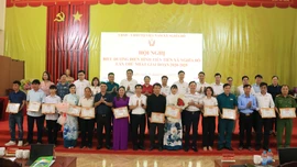 Xã Nghĩa Đô biểu dương 15 tập thể, cá nhân điển hình tiên tiến