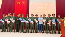 Mỏ Vàng gặp mặt tân binh lên đường nhập ngũ năm 2026