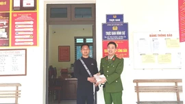 Lào Cai: Công an cơ sở kịp thời trao trả nhiều tài sản cho người dân
