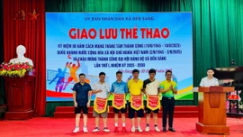 Dền Sáng sôi nổi giao lưu thể thao chào mừng 80 năm Cách mạng Tháng Tám, Quốc khánh 2/9