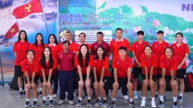 Bóng chuyền nữ Việt Nam đấu Indonesia ở giải U21 thế giới