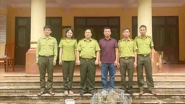 Tiếp nhận 3 cá thể động vật rừng để chăm sóc, cứu hộ