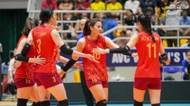 Bóng chuyền nữ Việt Nam khẳng định sức mạnh, thiếu Bích Tuyền vẫn thắng dễ Indonesia ở SEA V.League