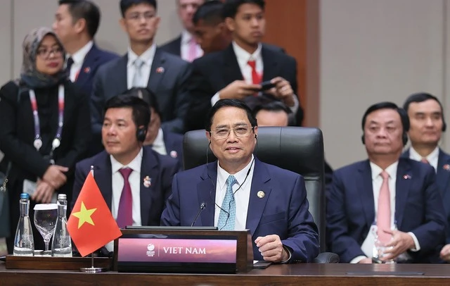Thủ tướng có các bài phát biểu quan trọng tại tất cả các hội nghị trong khuôn khổ Hội nghị Cấp cao ASEAN lần thứ 43.