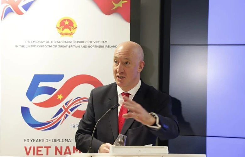 Ông Mark Kent, Chủ tịch Mạng lưới Hữu nghị Anh-Việt Nam (VUKN).