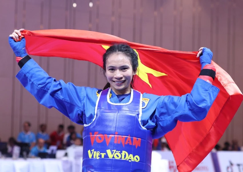 ...đem về chiếc HCV đầu tiên cho môn vovinam Việt Nam.