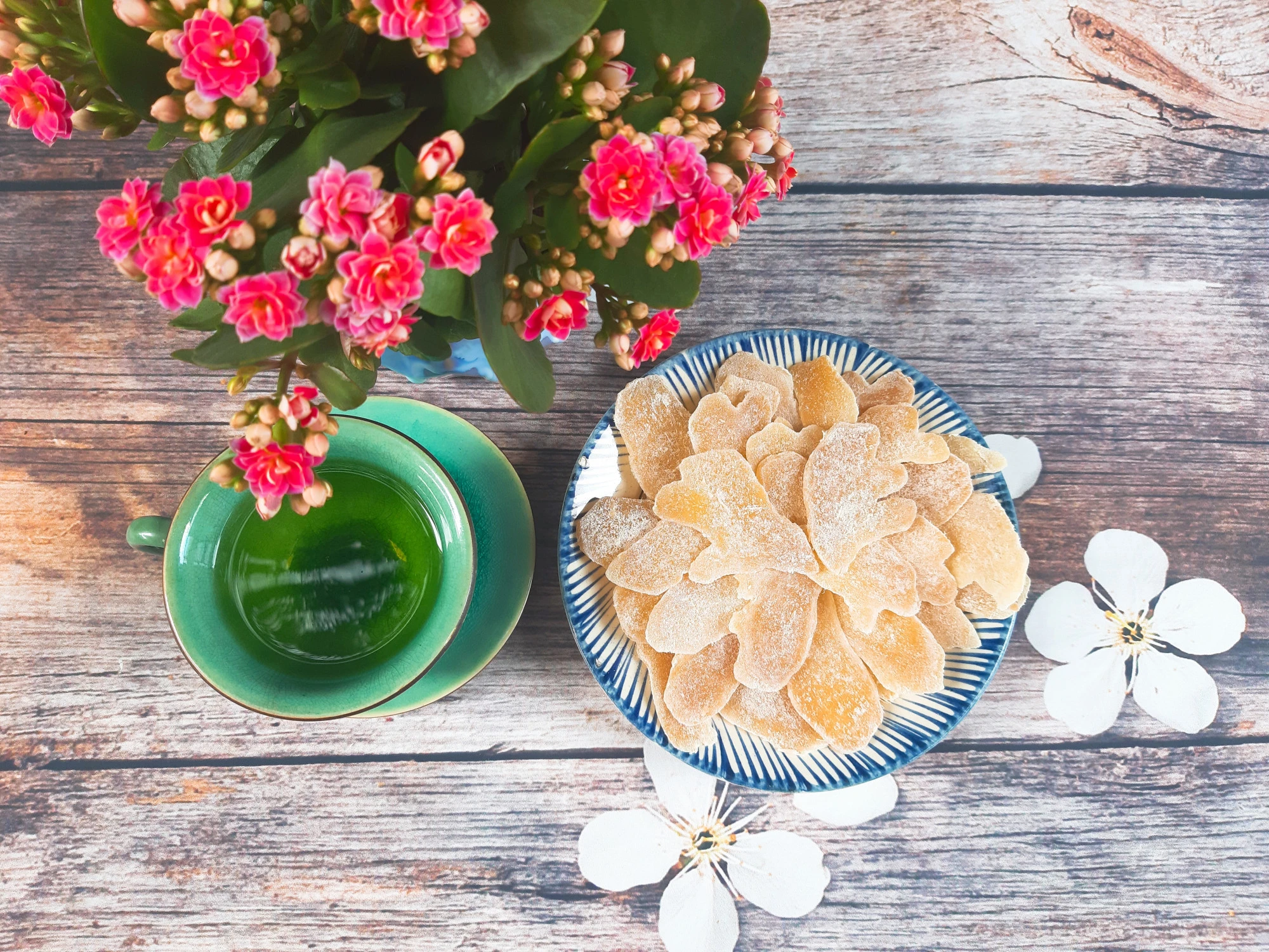 Mứt gừng giúp giữ ấm cho mùa đông lạnh